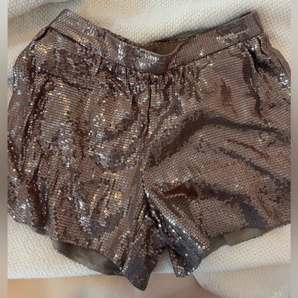 NWT Trina Turk sequin shorts